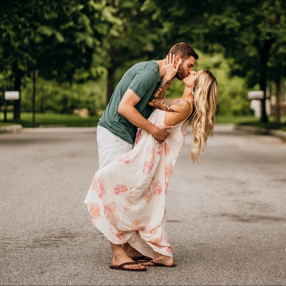 Vici Dolls Hi-Lo Maxi Dress - Picture 2 of 5